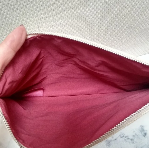 Chloé Parfum Canvas Flat Clutch Pouch New - Picture 7 of 11